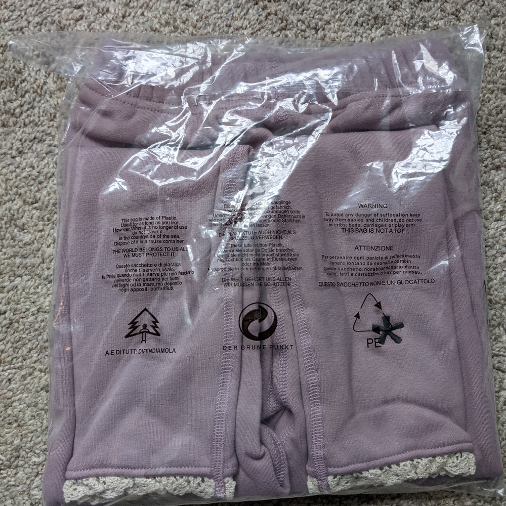 Girls Fleece Lined Pants